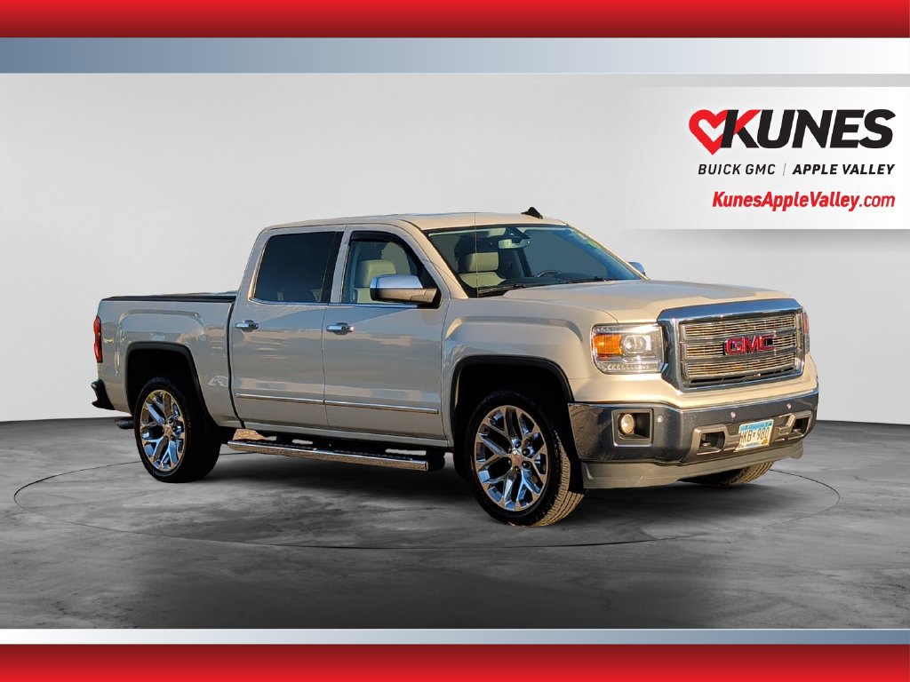 Used 2015 GMC Sierra 1500 SLT w/ SLT Crew Cab Value Package AWD/4WD image 1