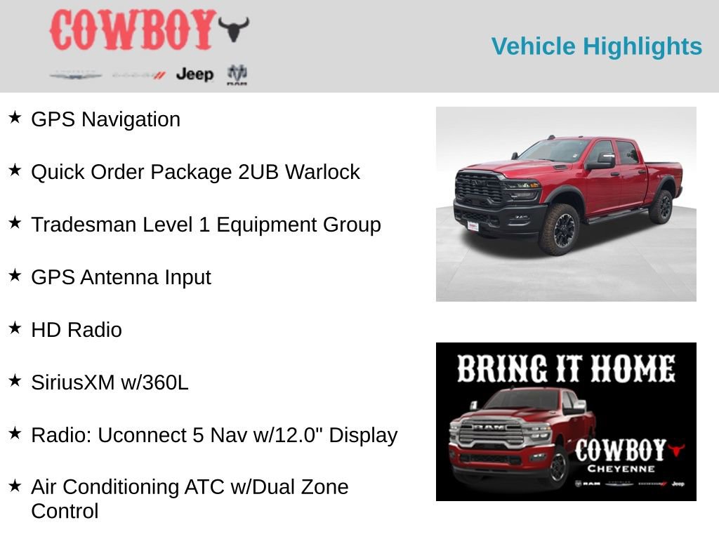 New 2026 RAM 2500 Tradesman image 2