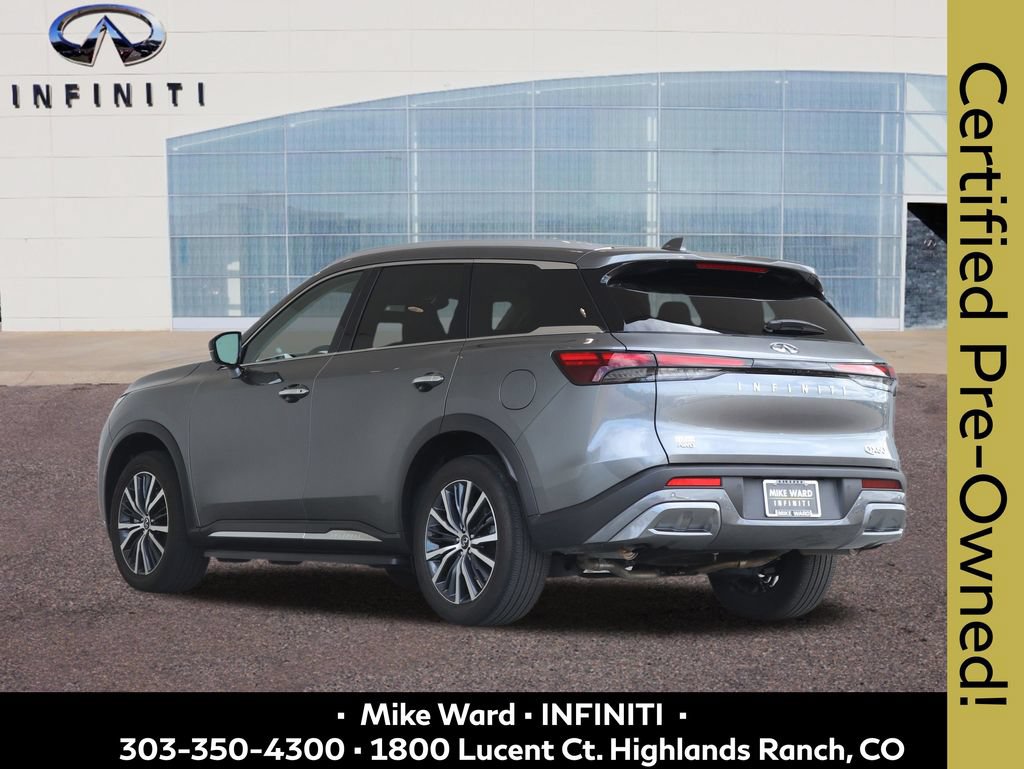 Certified 2025 INFINITI QX60 Sensory w/ Vision Package AWD/4WD image 3