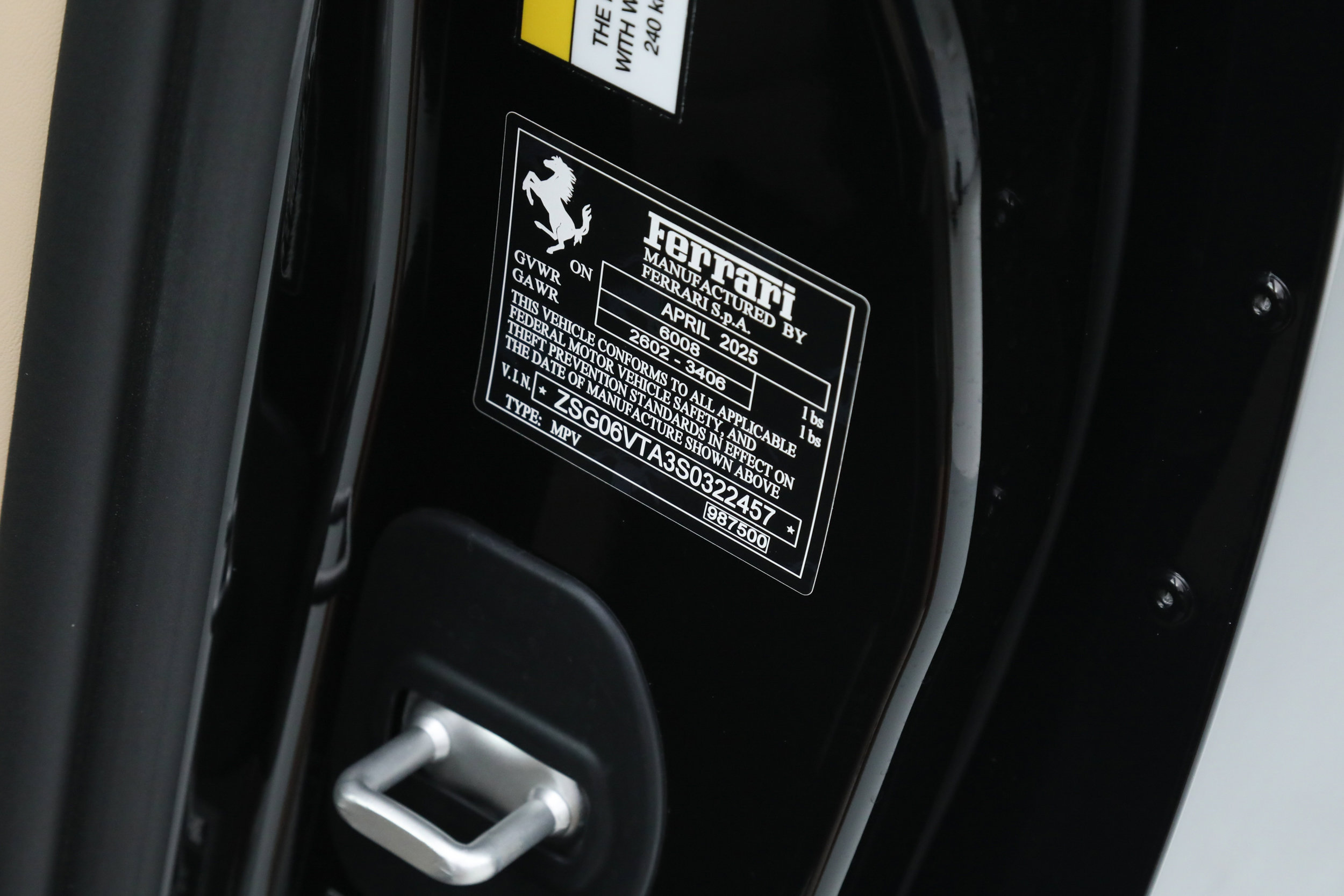 Certified 2025 Ferrari Purosangue AWD/4WD image 47
