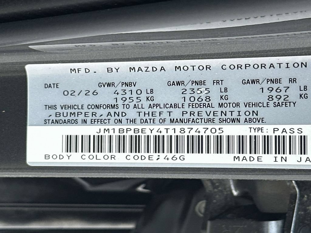 New 2026 MAZDA MAZDA3 2.5 Turbo Sedan w/Premium Plus AWD/4WD image 32