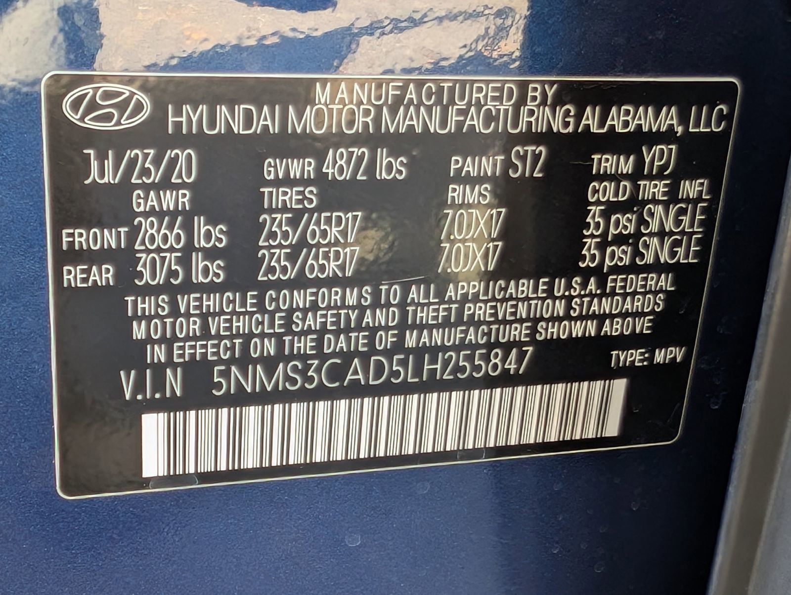 Used 2020 Hyundai Santa Fe SEL image 26