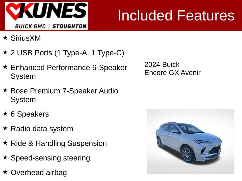 Used 2024 Buick Encore GX Avenir w/ Avenir Convenience Package image 3