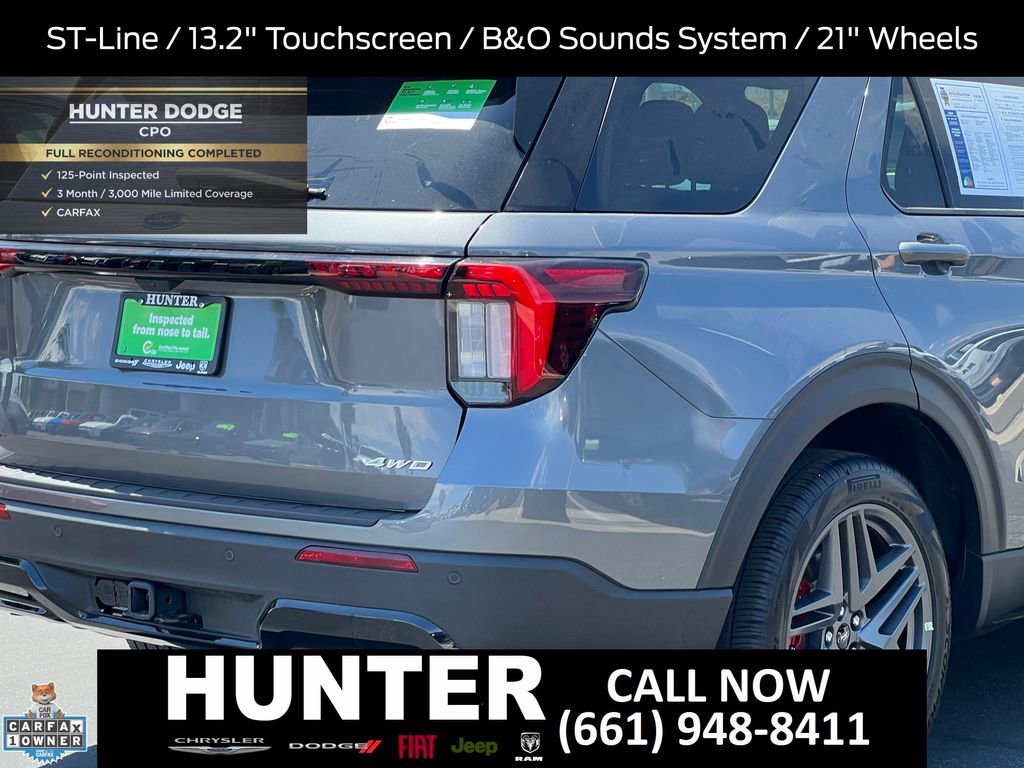 Used 2025 Ford Explorer ST-Line w/ ST-Line Street Pack AWD/4WD image 8
