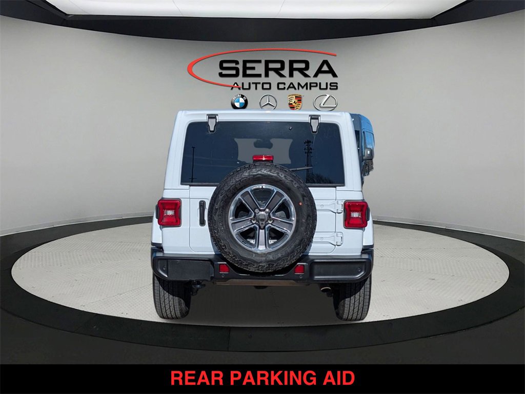 Used 2021 Jeep Wrangler Unlimited Sahara w/ Uconnect 4C Nav & Sound Group image 14