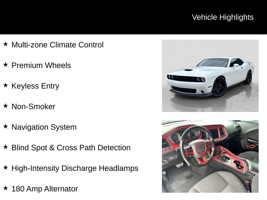 Used 2019 Dodge Challenger R/T w/ Driver Convenience Group RWD image 16