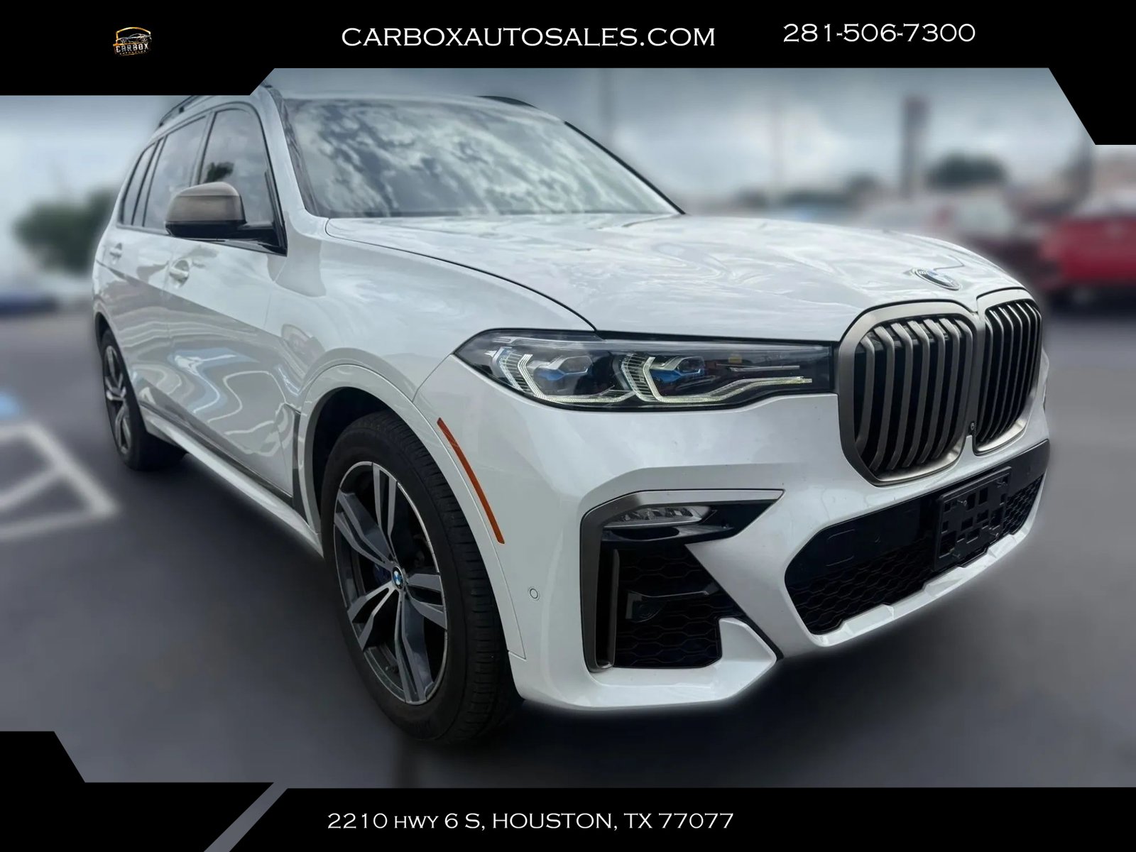 Used 2020 BMW X7 M50i w/ Executive Package AWD/4WD image 7