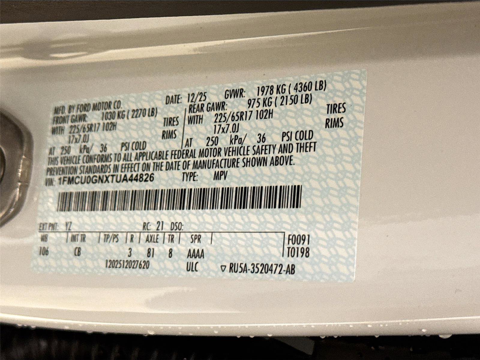 New 2026 Ford Escape Active image 28