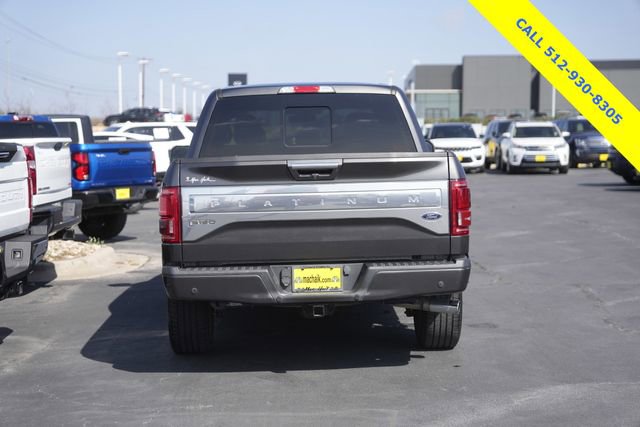 Used 2015 Ford F150 Platinum w/ Equipment Group 701A Luxury image 7