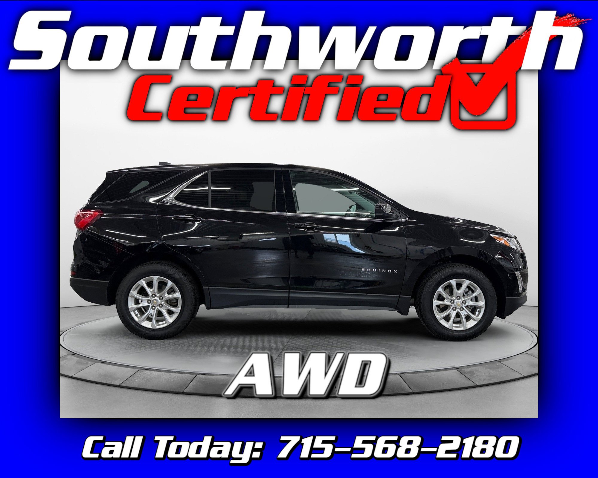 Used 2020 Chevrolet Equinox LT AWD/4WD image 1