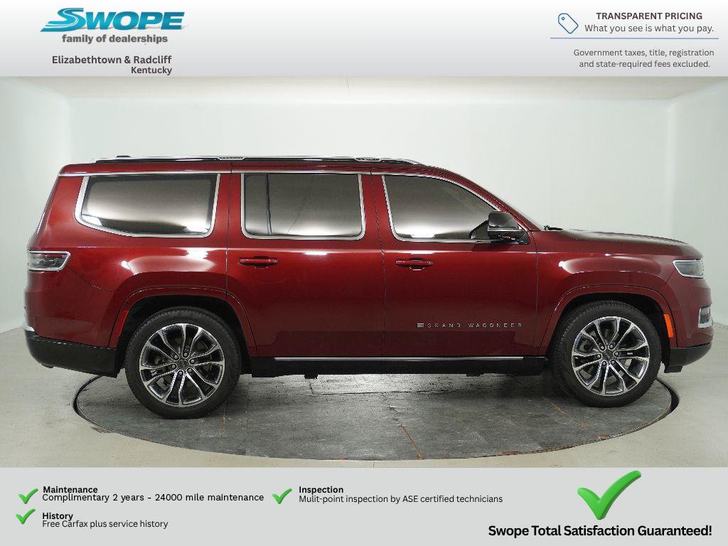 Used 2024 Jeep Grand Wagoneer Series III w/ Rear Seat Video Group 1 AWD/4WD image 2