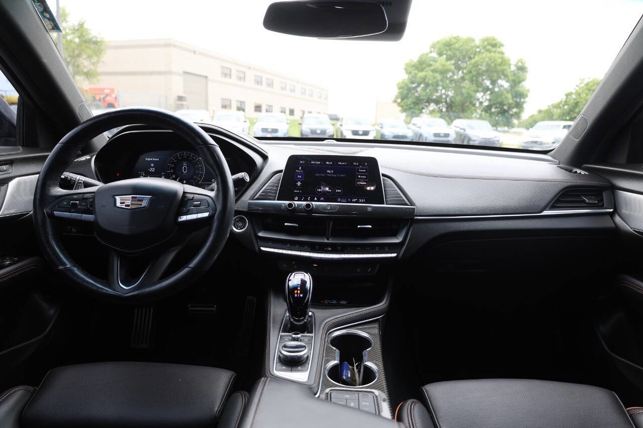 Used 2021 Cadillac CT4 V w/ Technology Package AWD/4WD image 14