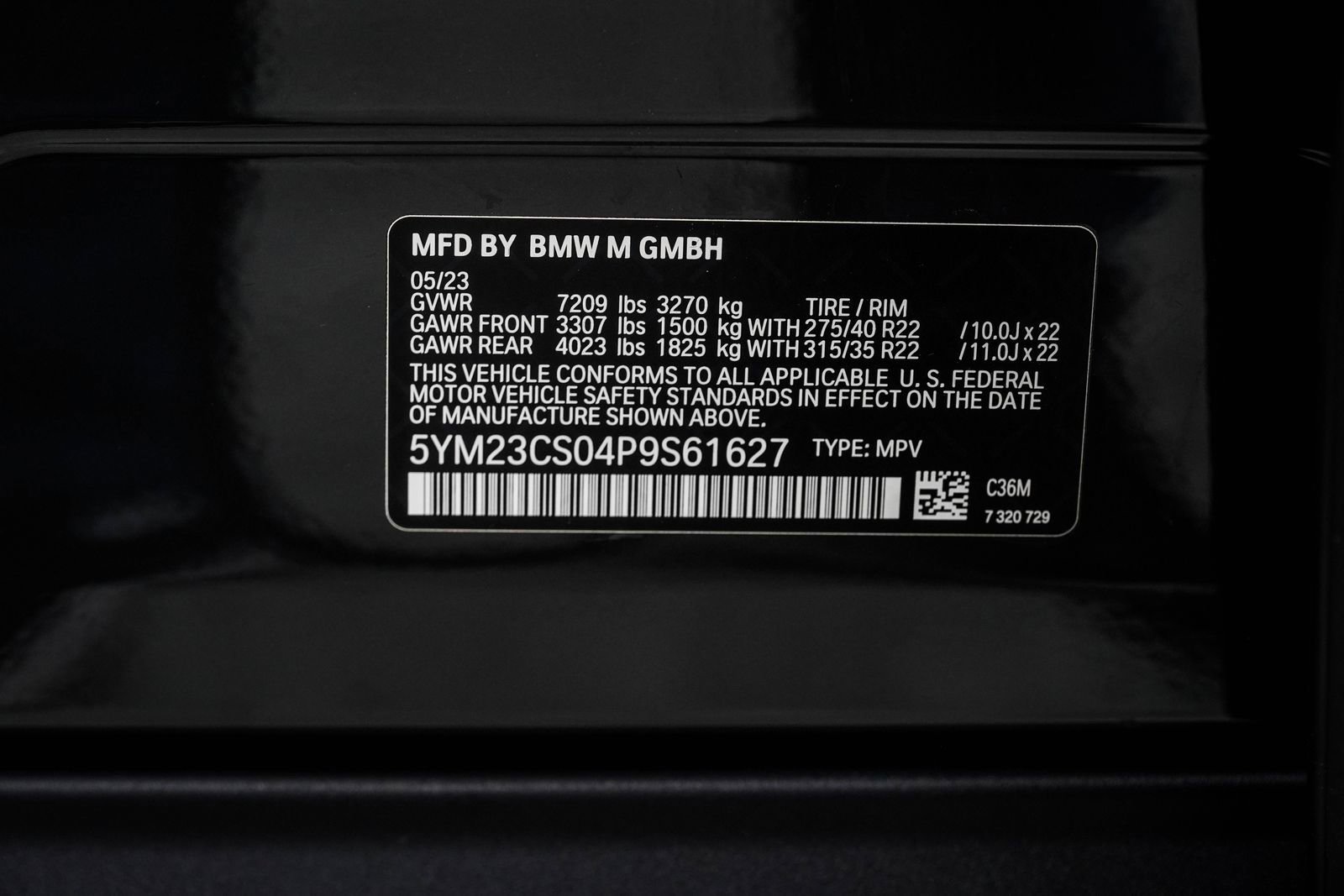 Used 2023 BMW XM AWD/4WD image 57