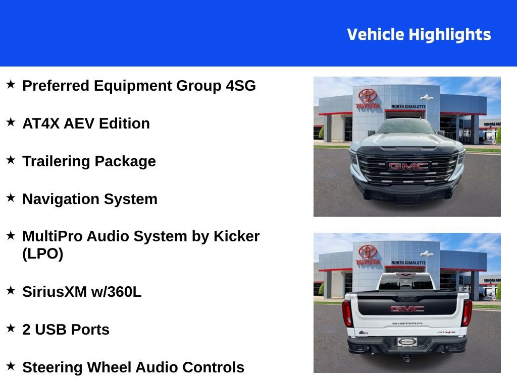 Used 2023 GMC Sierra 1500 AT4X w/ AT4X AEV Edition image 4
