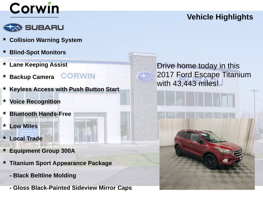 Used 2017 Ford Escape Titanium image 6