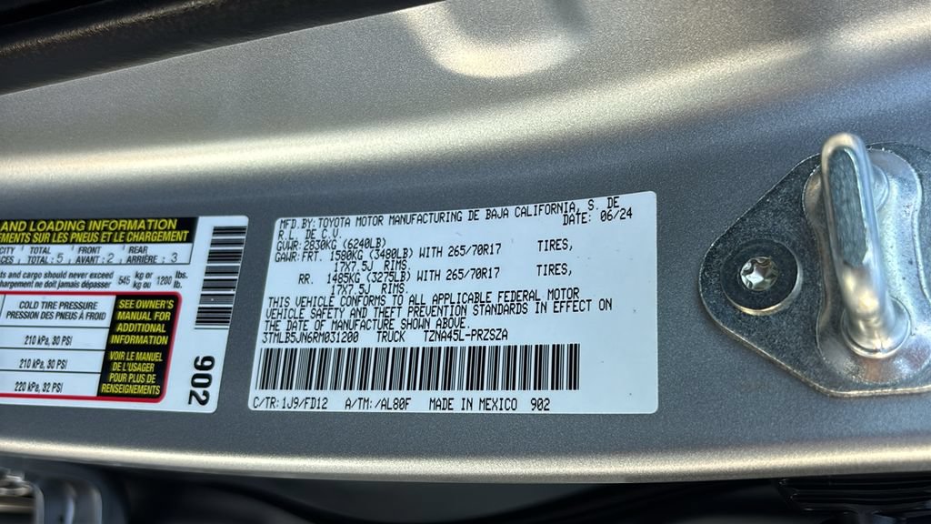 Used 2024 Toyota Tacoma TRD Off-Road AWD/4WD image 34