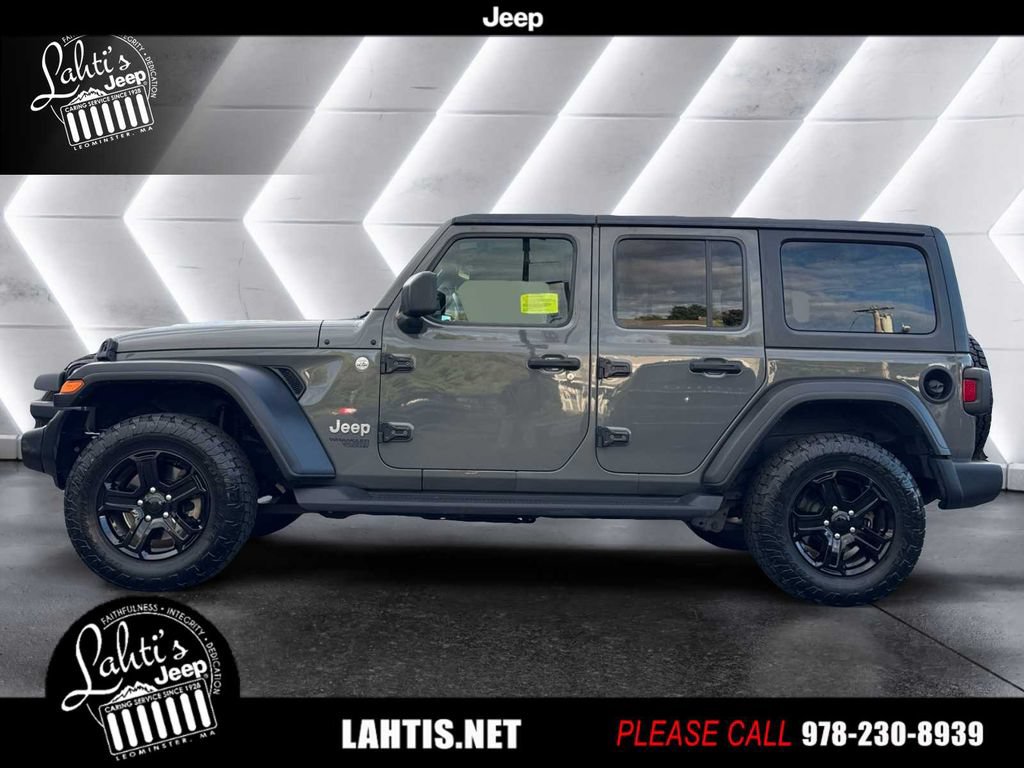 Certified 2020 Jeep Wrangler Unlimited Sport S AWD/4WD image 3