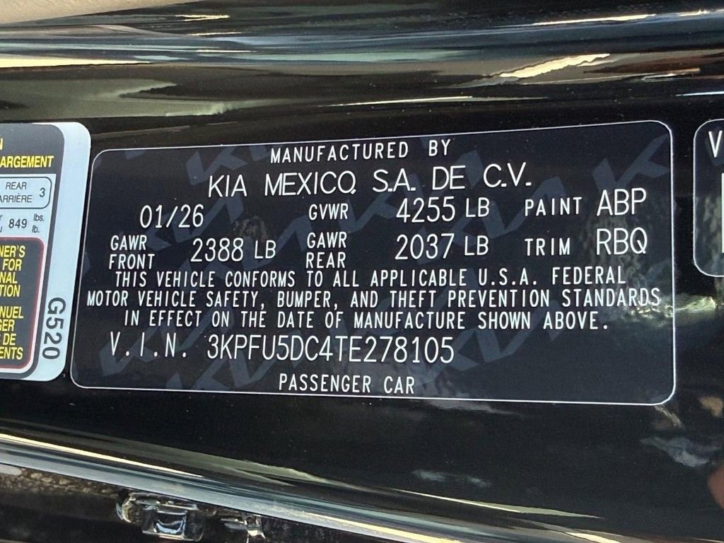 New 2026 Kia K4 GT-Line Turbo image 27