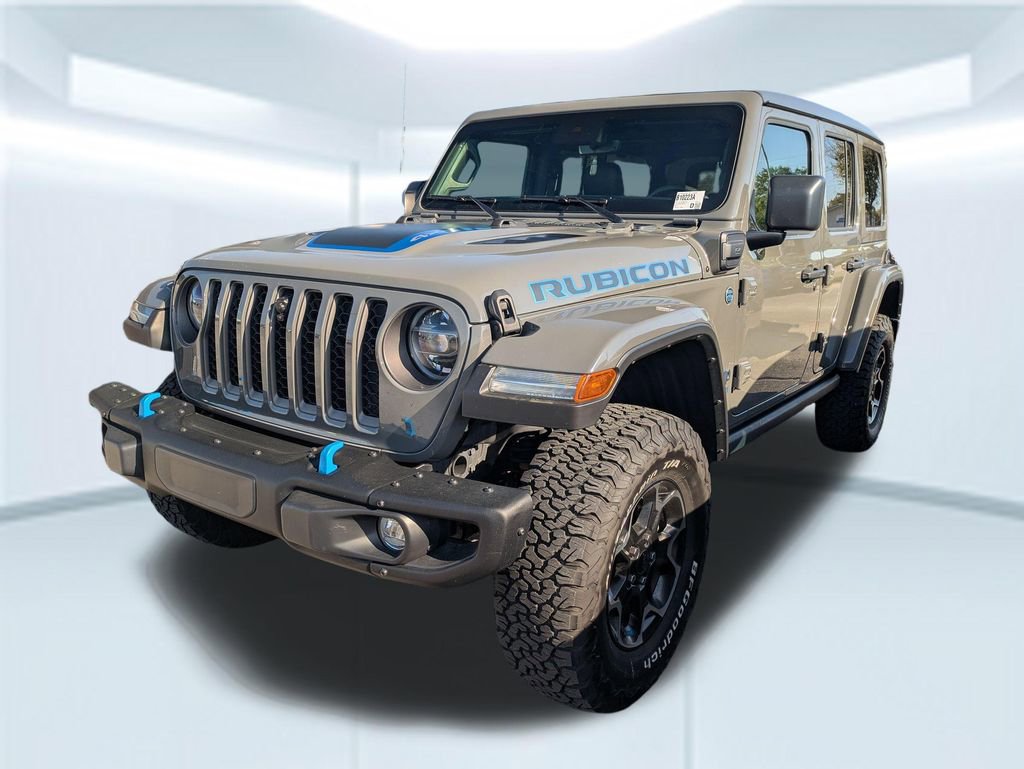 Used 2021 Jeep Wrangler Unlimited Rubicon 4xe w/ Steel Bumper Group