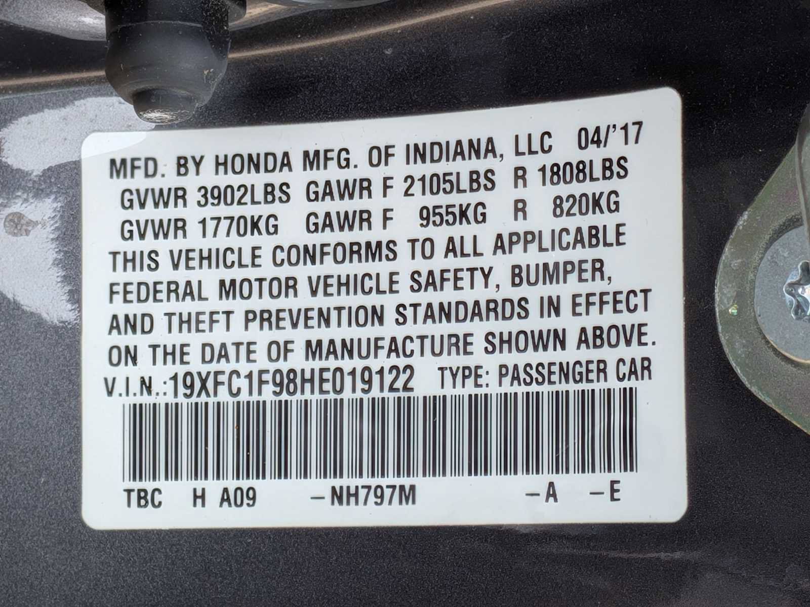 Used 2017 Honda Civic Touring image 37