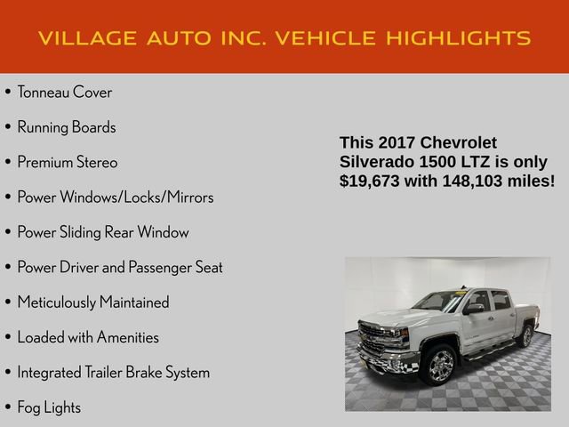 Used 2017 Chevrolet Silverado 1500 LTZ w/ Sport Package image 14