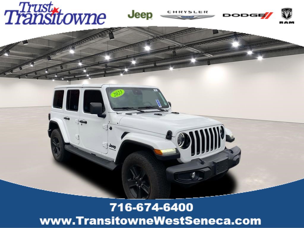 Used 2023 Jeep Wrangler Unlimited Sahara image 1