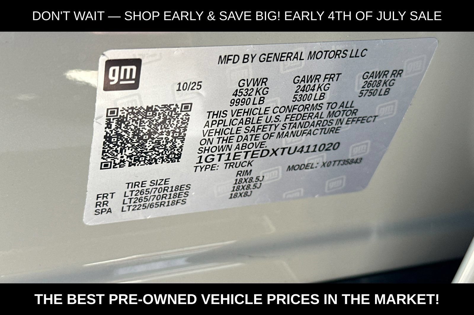Used 2026 GMC Sierra EV Elevation AWD/4WD image 38