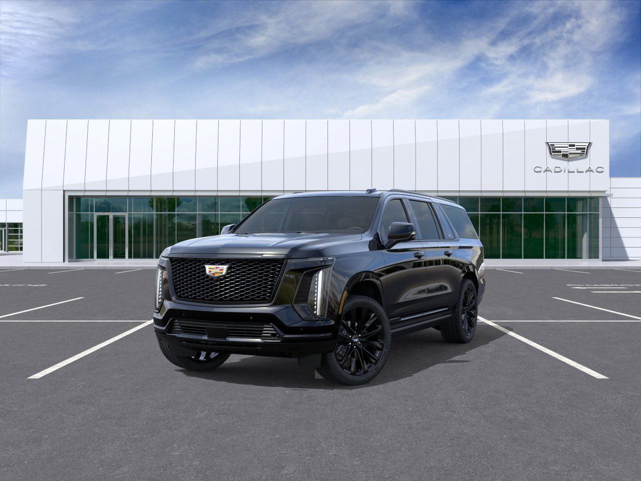 New 2026 Cadillac Escalade ESV Platinum Sport w/ LPO, ONYX Package image 8
