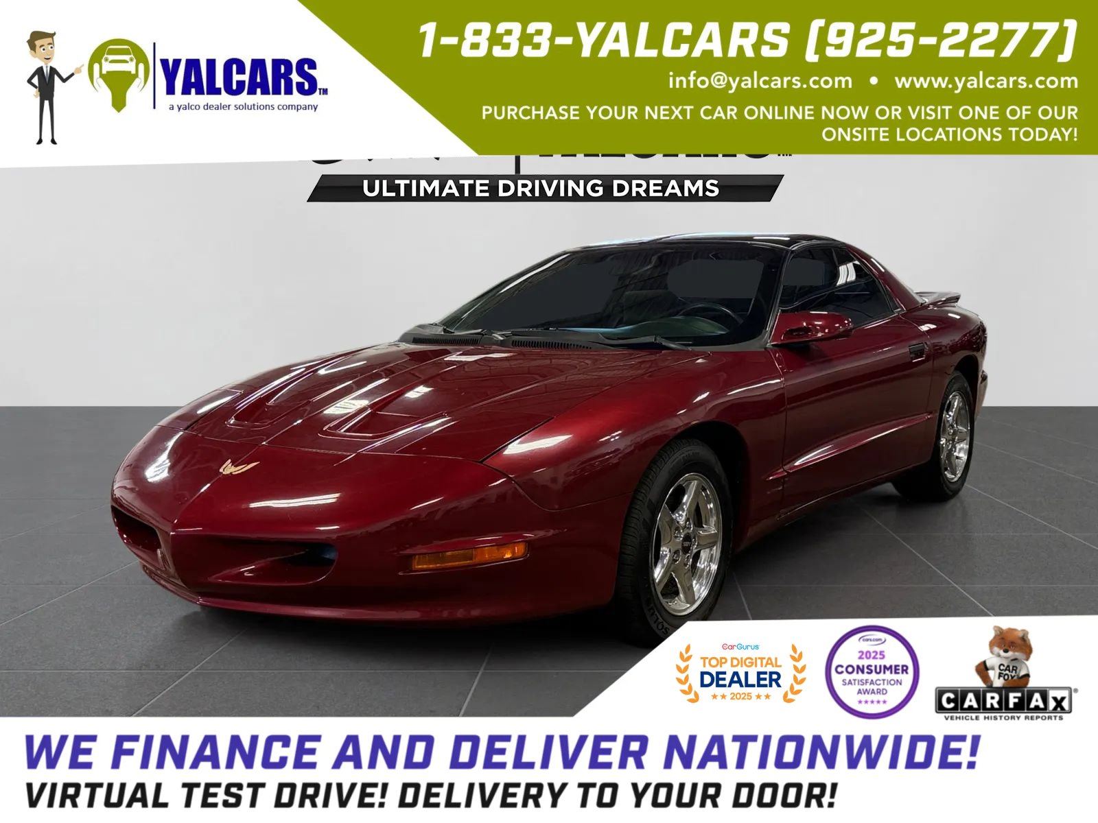 Used 1995 Pontiac Firebird Formula image 1