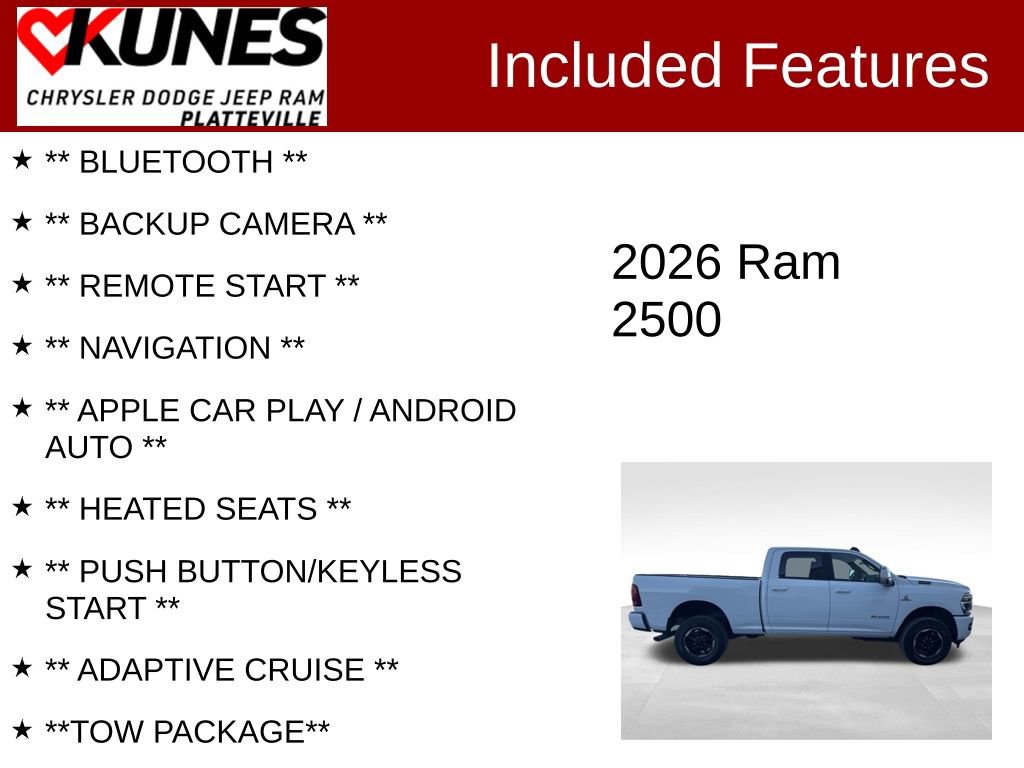 Used 2026 RAM 2500 Laramie image 2
