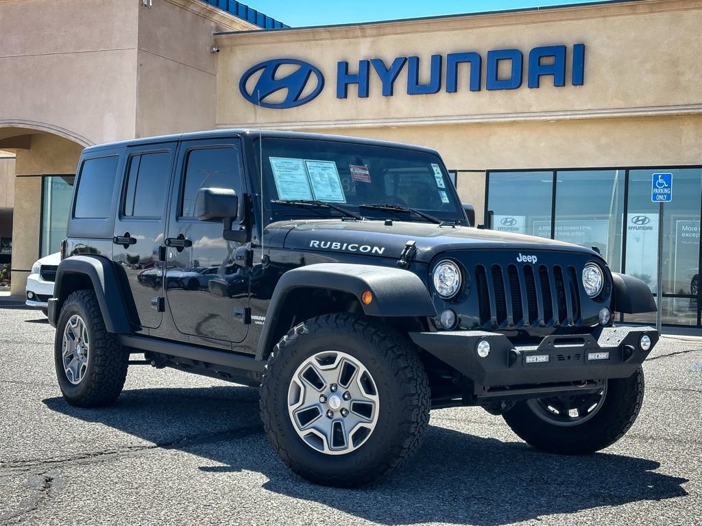 Used 2017 Jeep Wrangler Unlimited Rubicon w/ Cold Weather Group AWD/4WD image 1