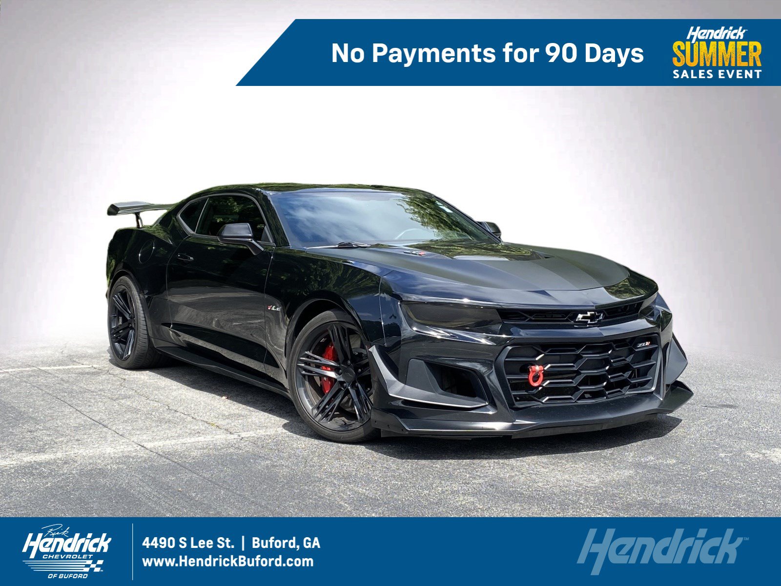 Used 2020 Chevrolet Camaro ZL1 RWD image 1