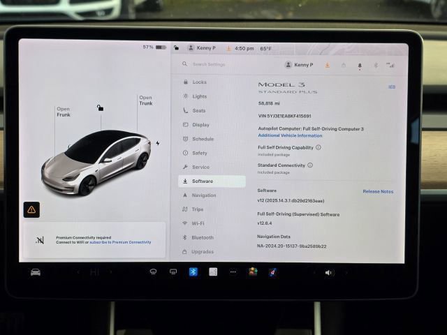 Used 2019 Tesla Model 3 Standard Range Plus image 2
