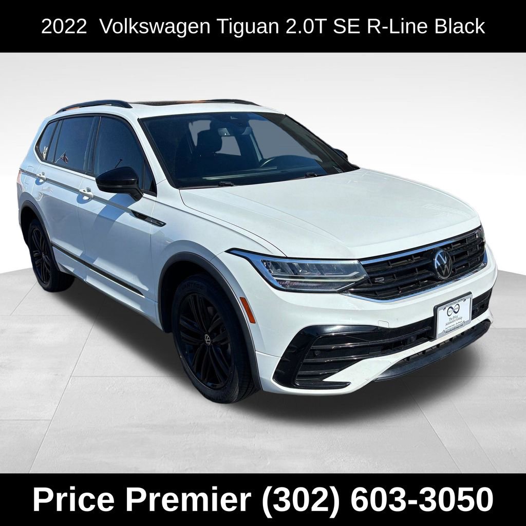 Used 2022 Volkswagen Tiguan SE R-Line AWD/4WD image 1