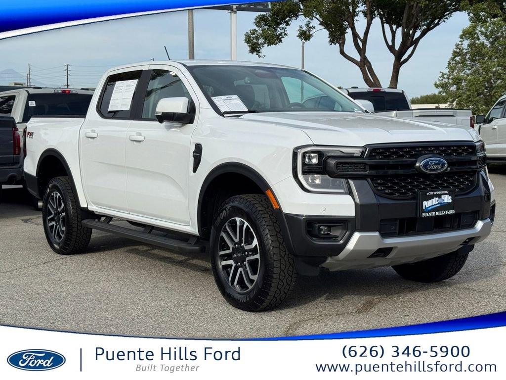 Used 2025 Ford Ranger Lariat w/ FX4 Off-Road Package