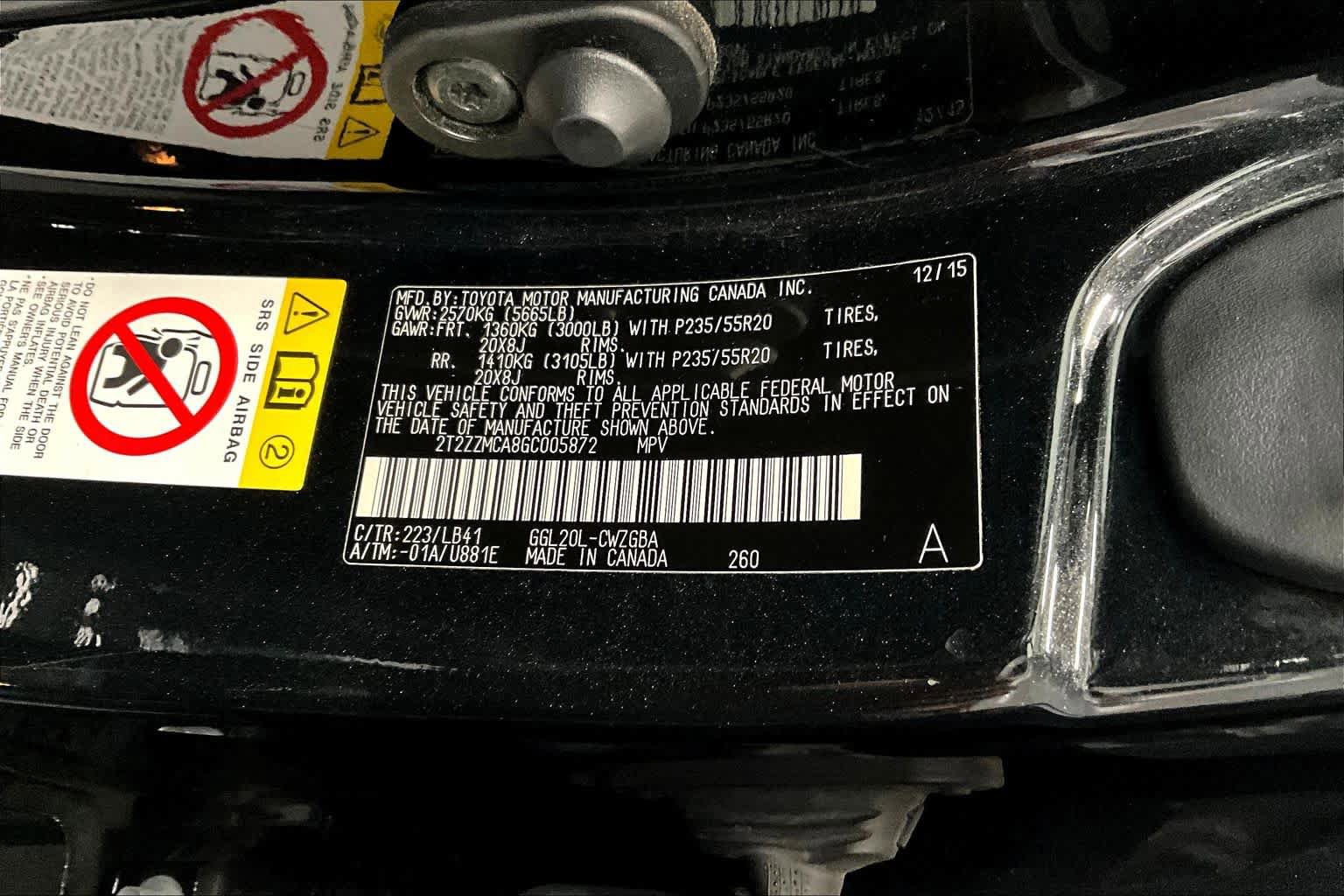 Used 2016 Lexus RX 350 FWD w/ Premium Package image 36