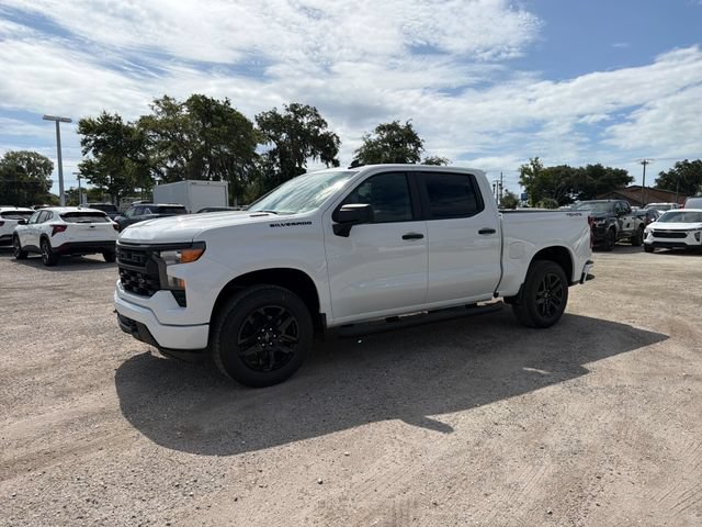 New 2026 Chevrolet Silverado 1500 Custom w/ Turbomax Blackout Package AWD/4WD image 2