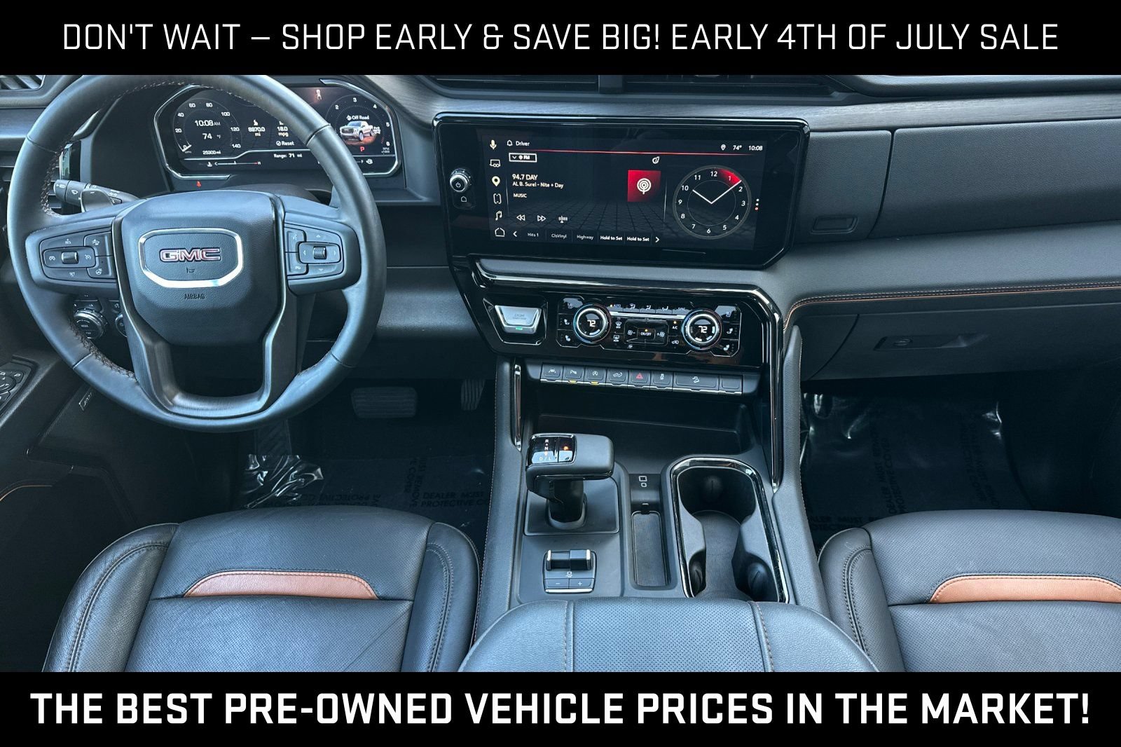 Certified 2025 GMC Sierra 1500 AT4 w/ Technology Package AWD/4WD image 16