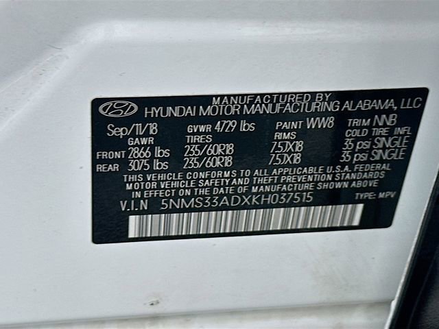 Used 2019 Hyundai Santa Fe SEL image 30