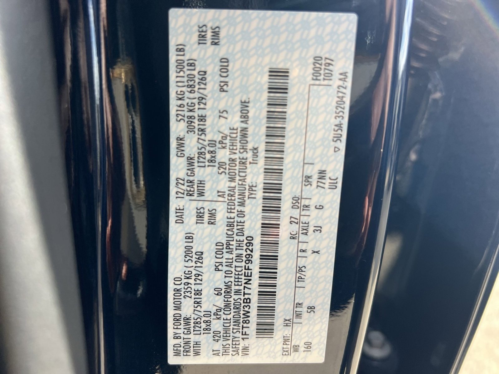 Used 2022 Ford F350 Lariat w/ Tremor Off-Road Package image 29