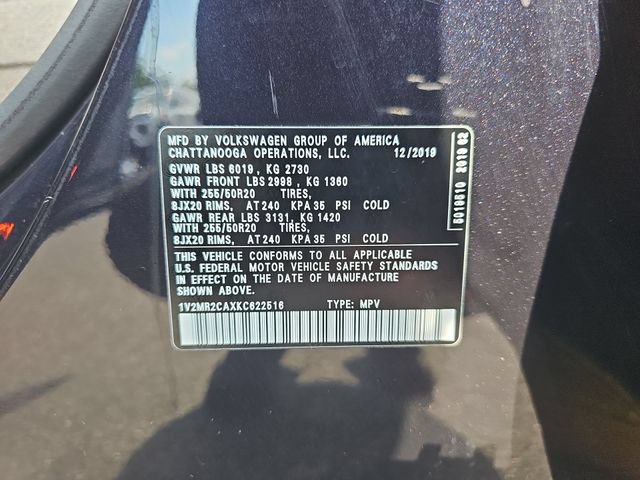 Used 2019 Volkswagen Atlas SEL AWD/4WD image 36