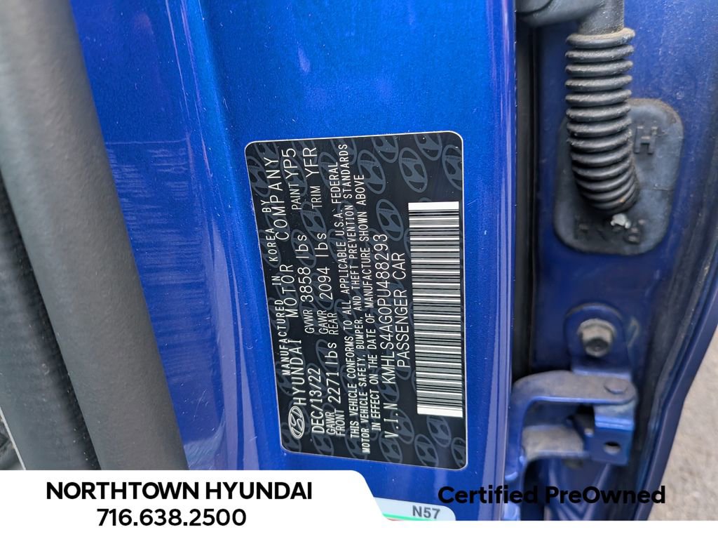 Certified 2023 Hyundai Elantra SEL w/ Convenience Package image 38