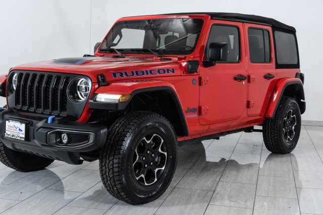 Used 2021 Jeep Wrangler Unlimited Rubicon 4xe w/ Cold Weather Group image 44