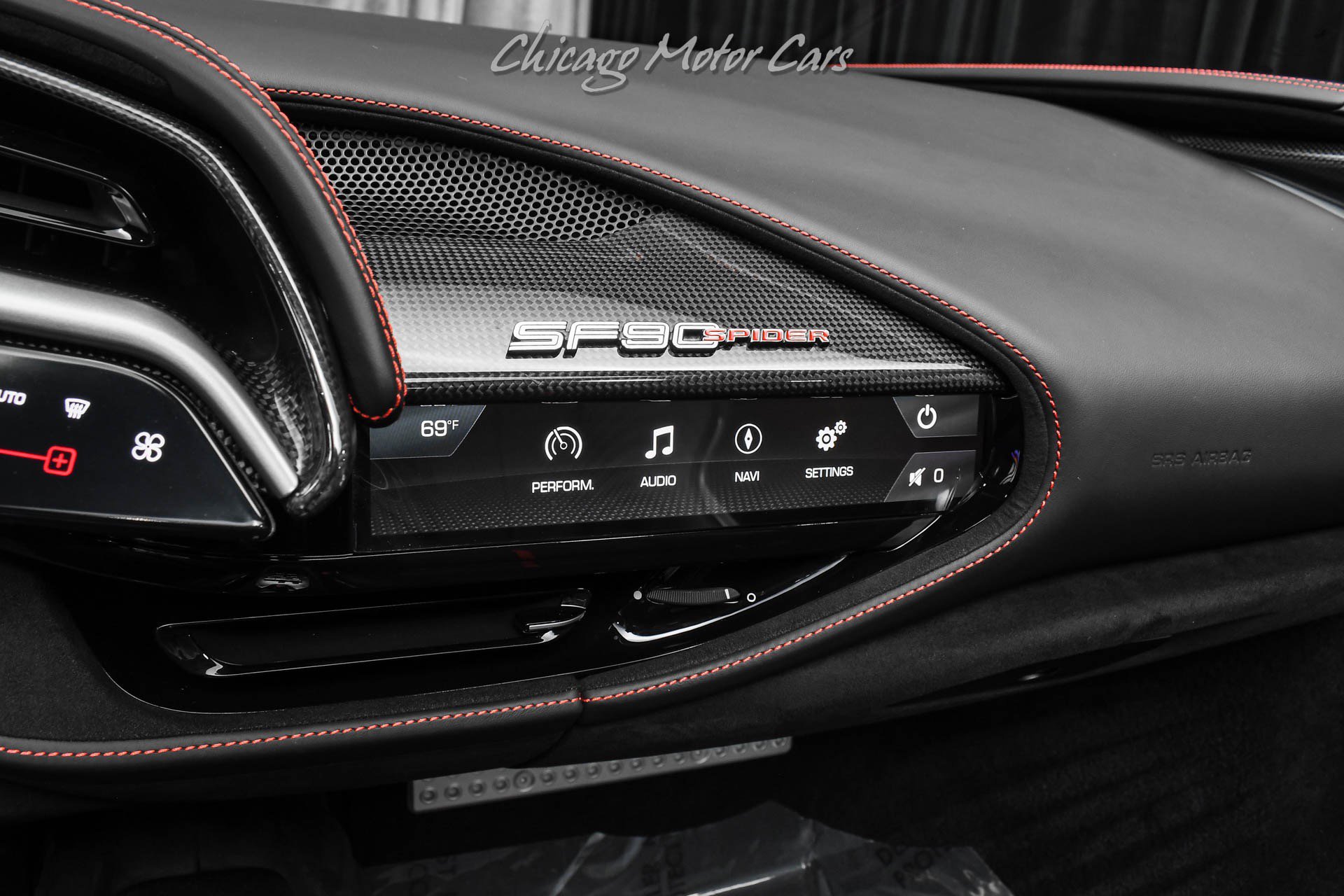 Used 2022 Ferrari SF90 Spider 1900 miles Tons of Carbon Fibe image 18