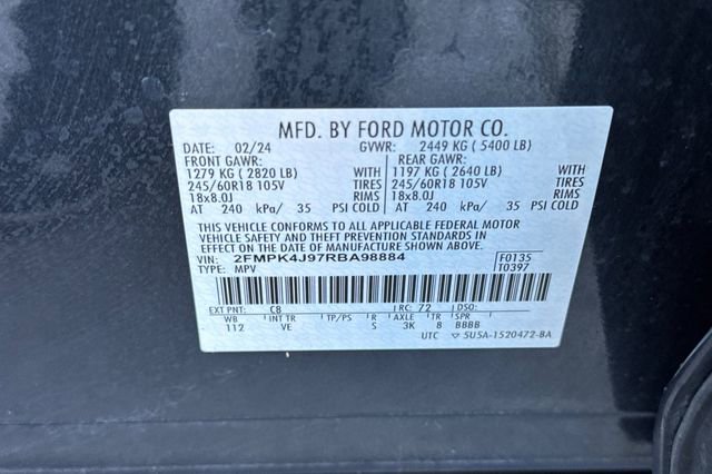 Used 2024 Ford Edge SEL image 56