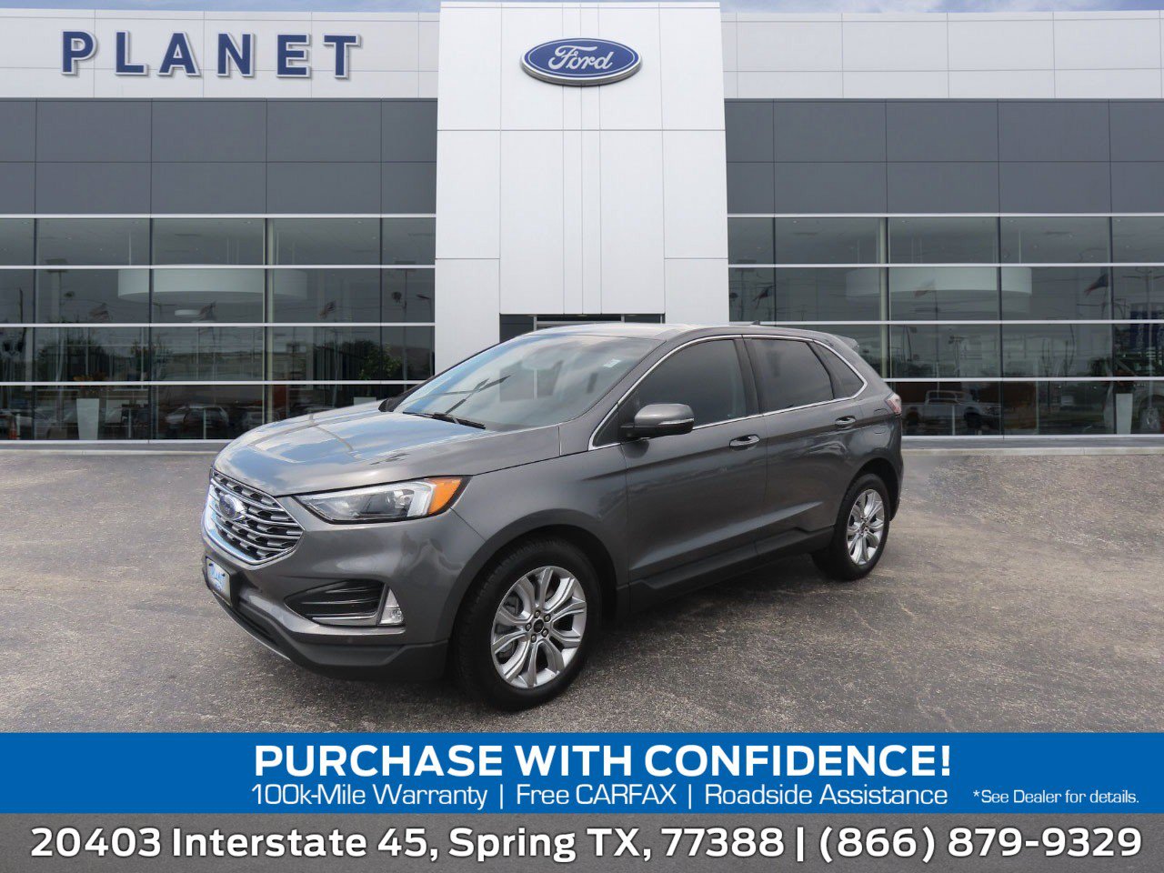 Used 2023 Ford Edge Titanium AWD/4WD image 1