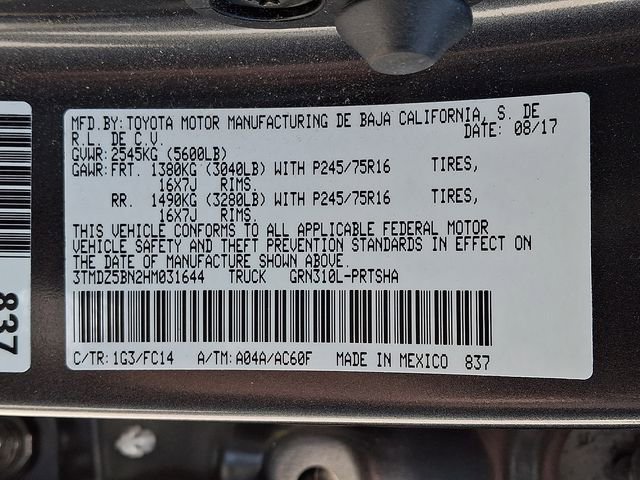 Used 2017 Toyota Tacoma SR5 w/ Tow Package AWD/4WD image 26
