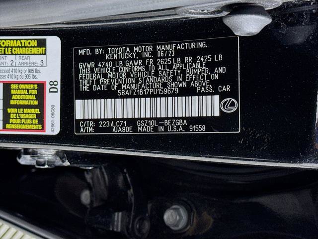 Certified 2023 Lexus ES 350 Ultra Luxury w/ Accessory Package (Z2) FWD image 34