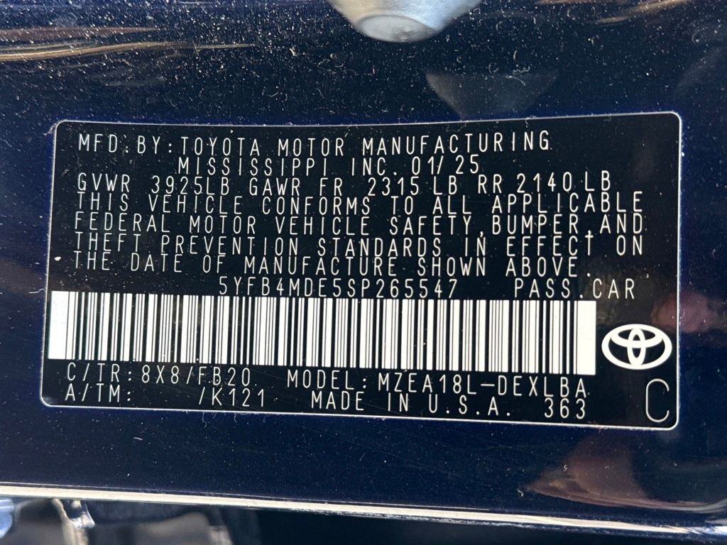 Used 2025 Toyota Corolla LE image 26