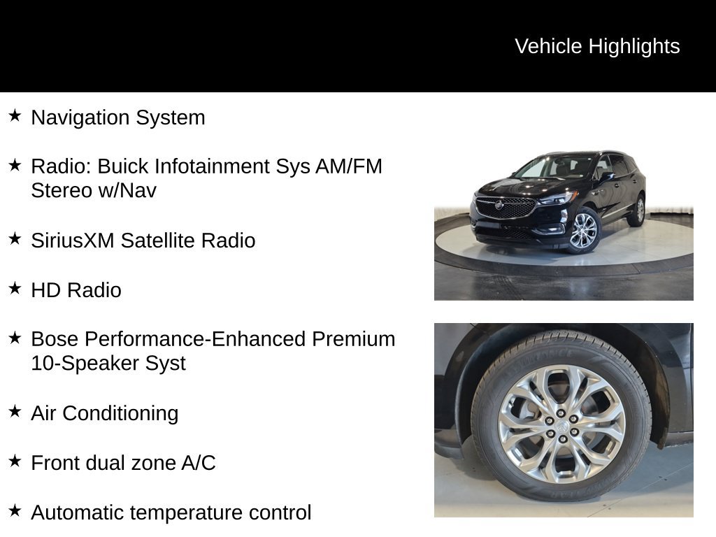 Used 2018 Buick Enclave Avenir w/ Trailering Package AWD/4WD image 25